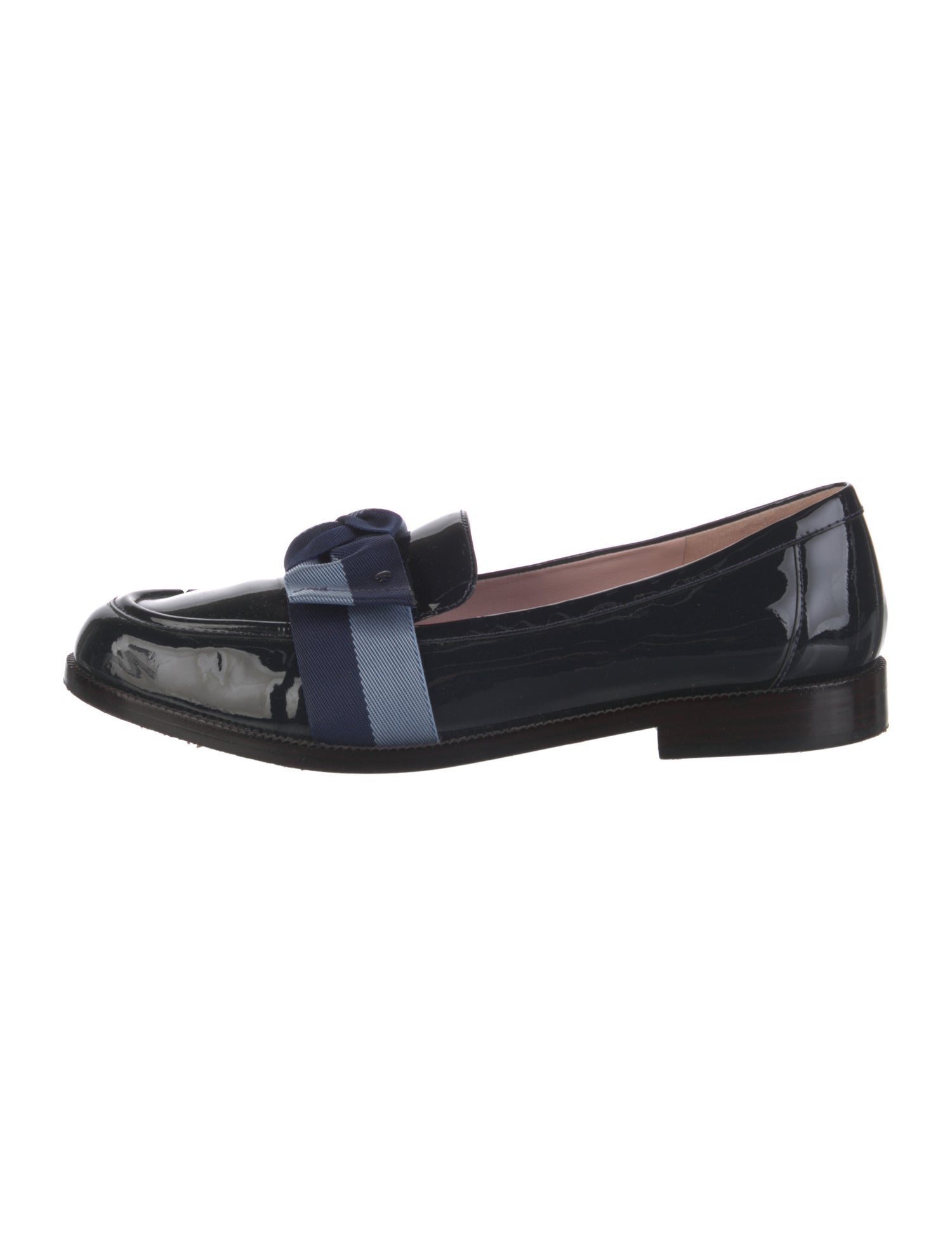 Kate Spade New York Patent Leather Colorblock Pattern Loafers