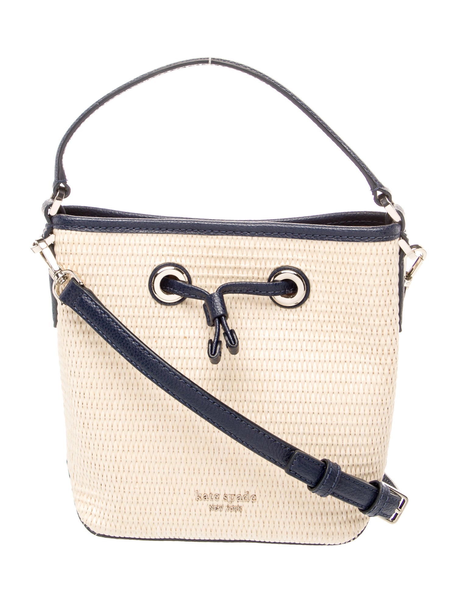 Kate Spade New York Straw Top Handle Bag