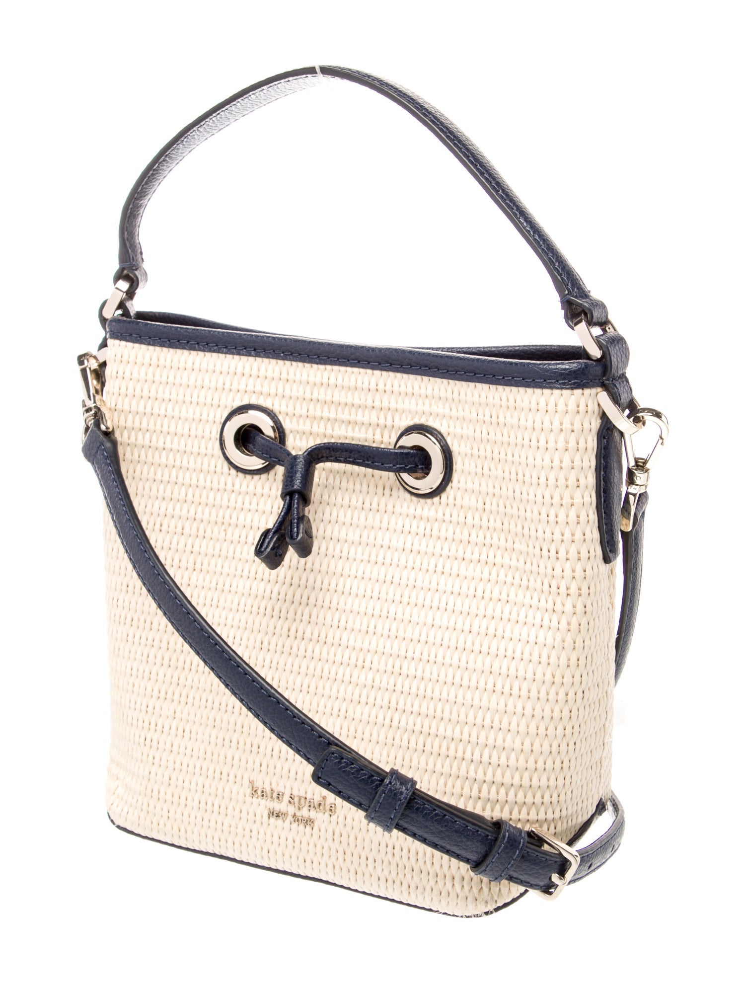 Kate Spade New York Straw Top Handle Bag