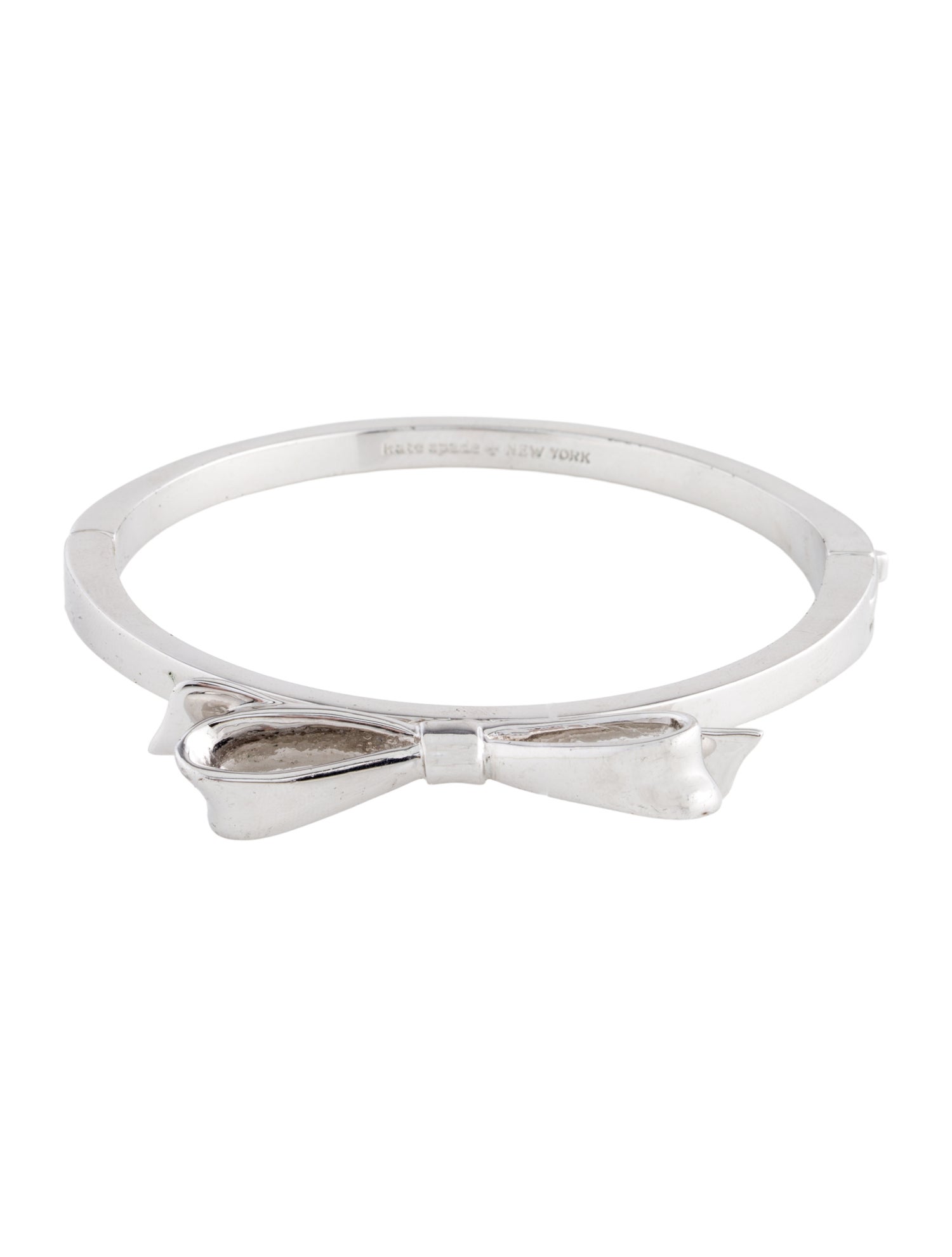 Kate Spade New York Bow Hinged Bangle Bracelet