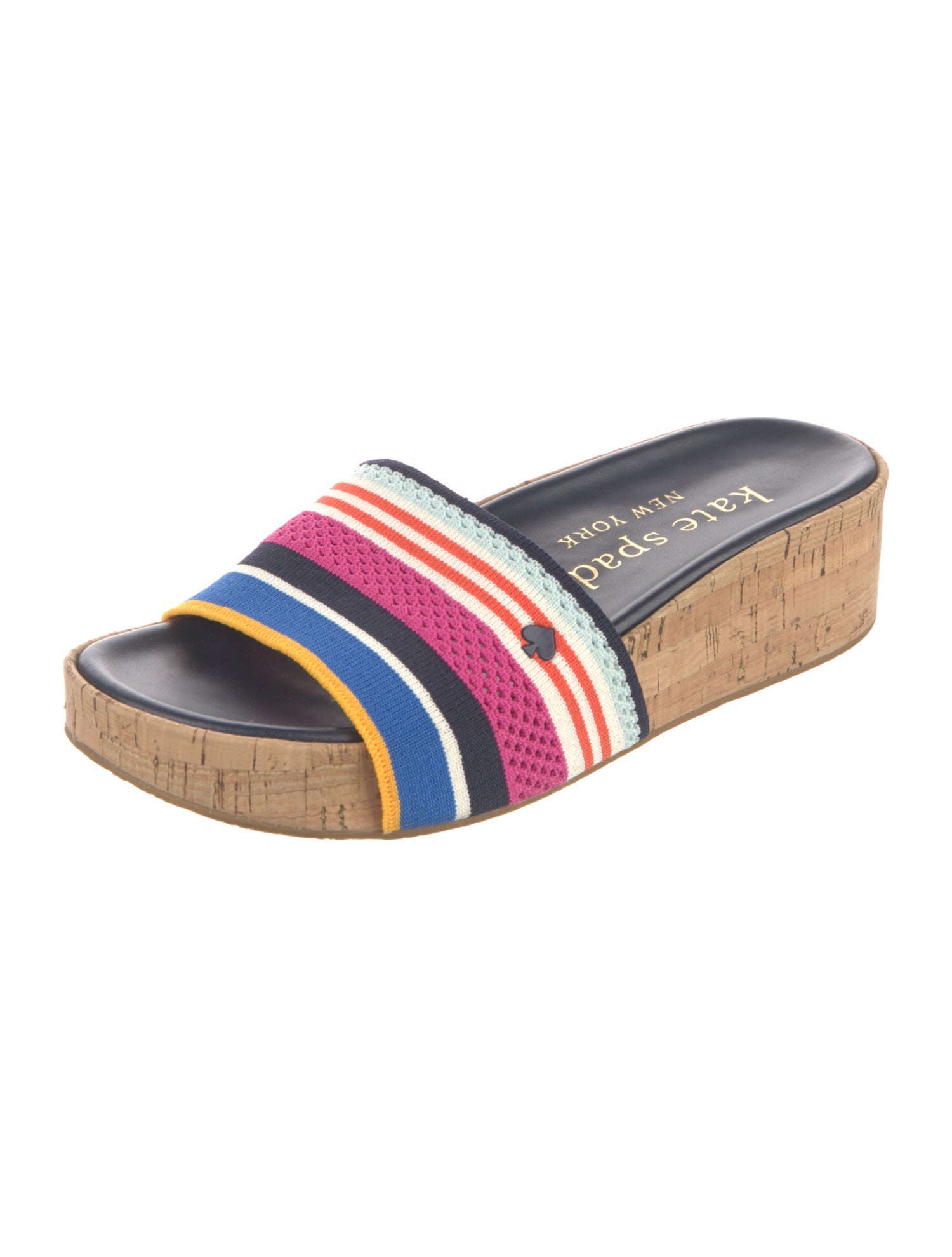 Kate Spade New York Colorblock Pattern Slides