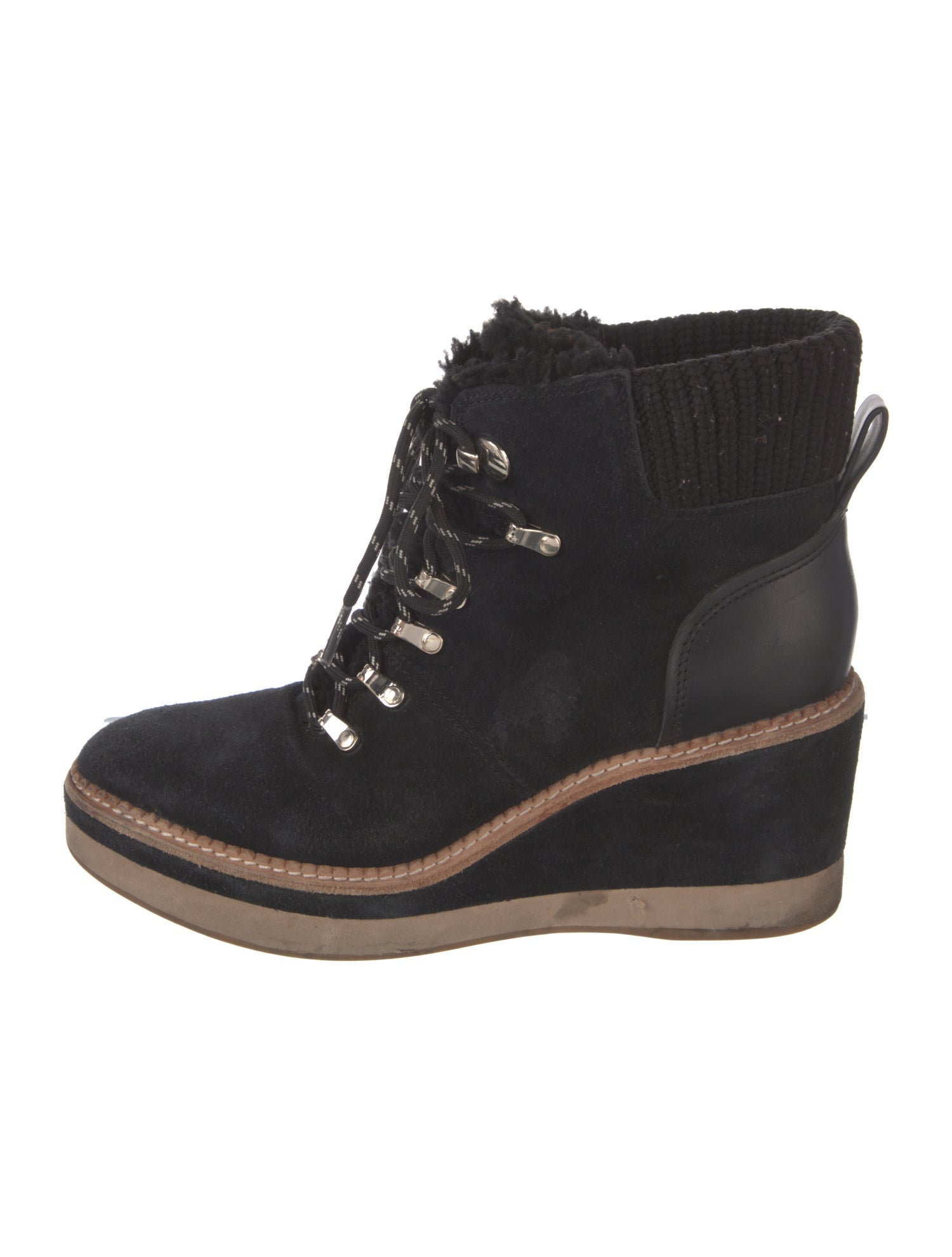 Kate Spade New York Suede Lace-Up Boots