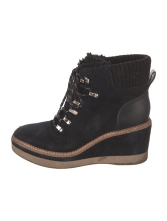 Kate Spade New York Suede Lace-Up Boots