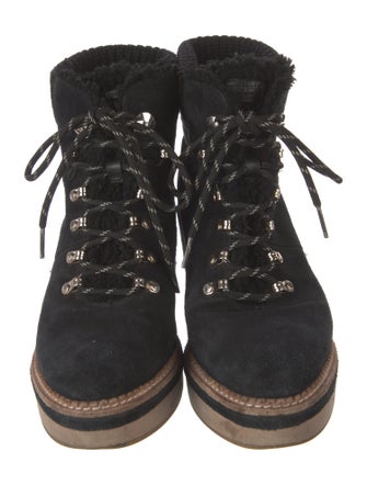 Kate Spade New York Suede Lace-Up Boots