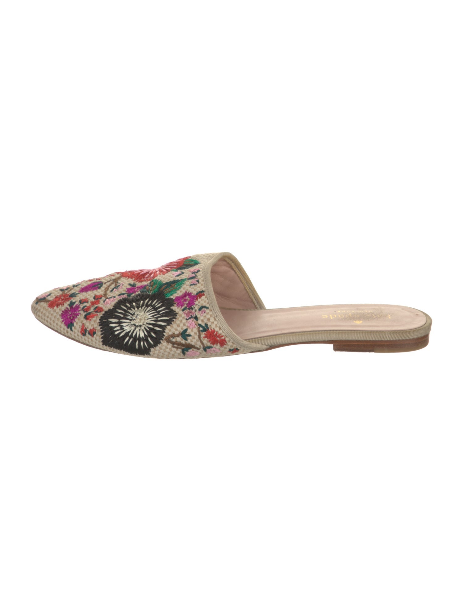 Kate Spade New York Tweed Floral Print Mules
