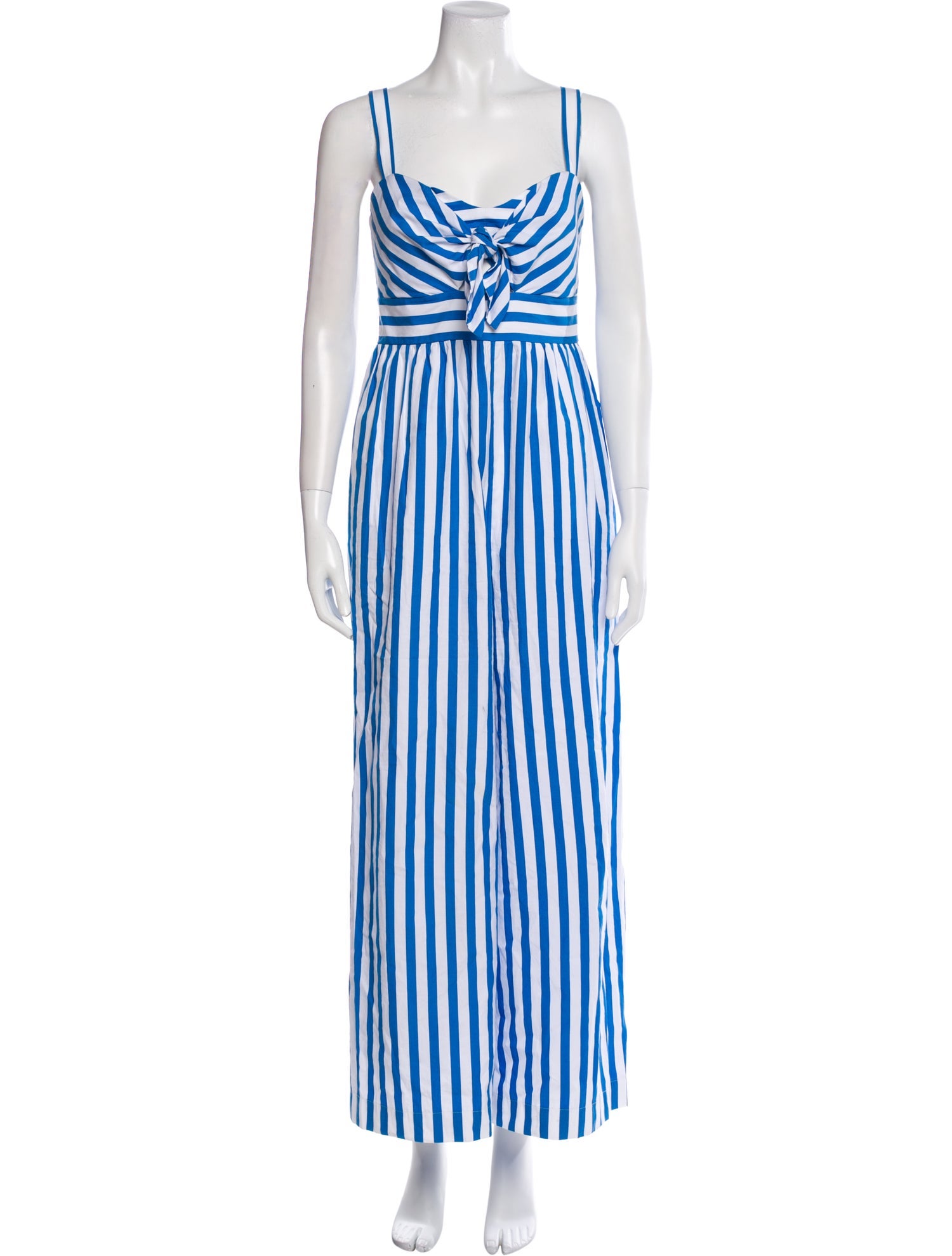 Kate Spade New York Striped Square Neckline Jumpsuit