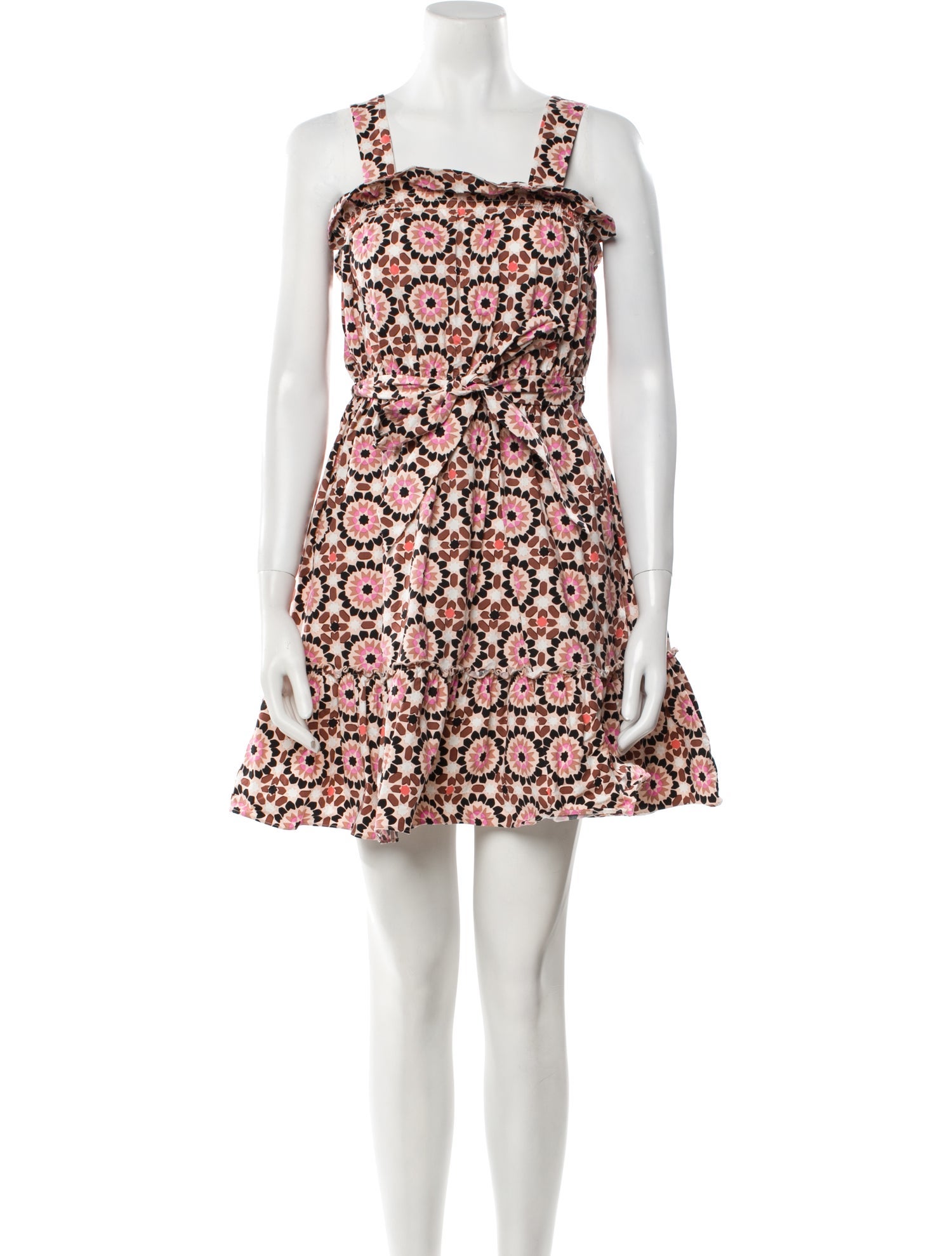 Kate Spade New York Floral Print Mini Dress