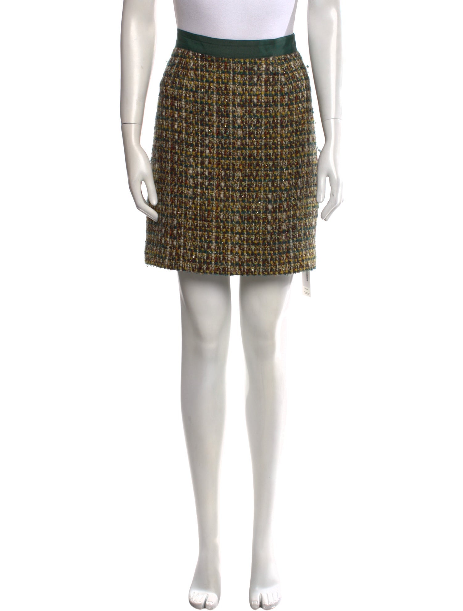 Kate Spade New York Tweed Pattern Mini Skirt