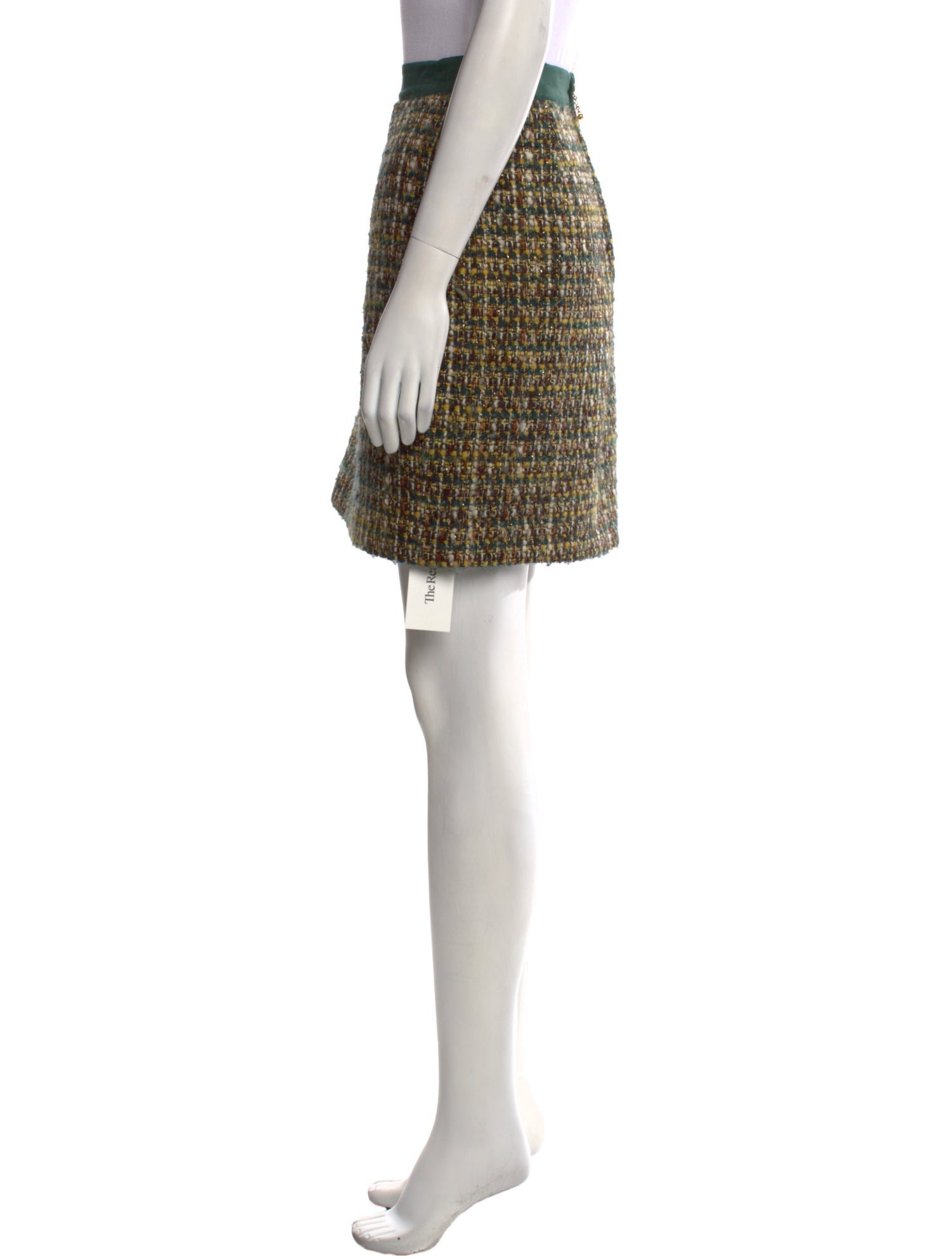Kate Spade New York Tweed Pattern Mini Skirt