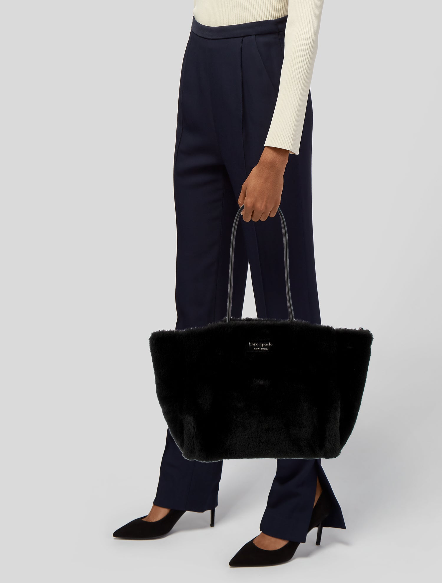 Kate Spade New York Faux Fur Evening Bag