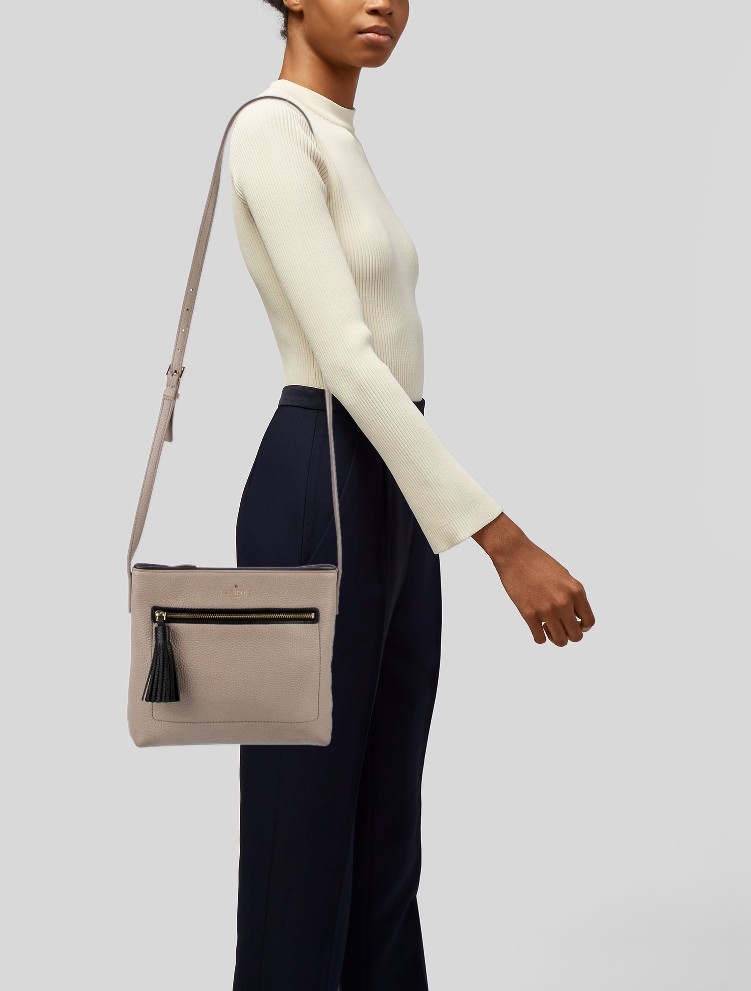 Kate Spade New York Leather Messenger Bag