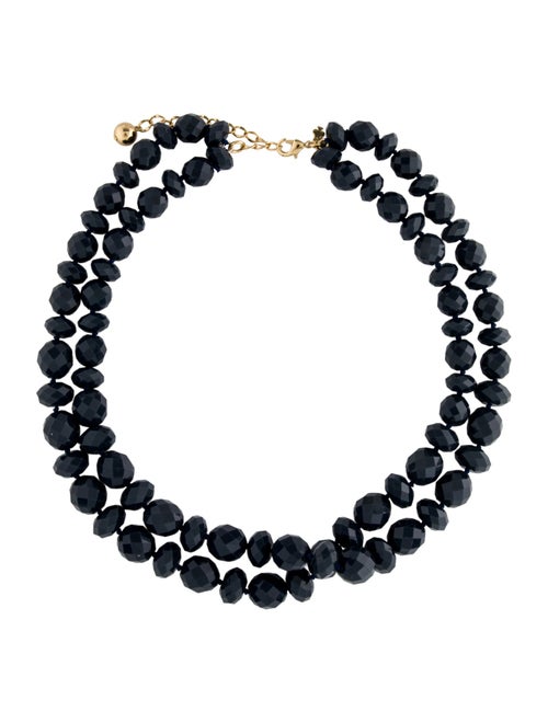 Kate Spade New York Crystal & Bead Double Strand Necklace