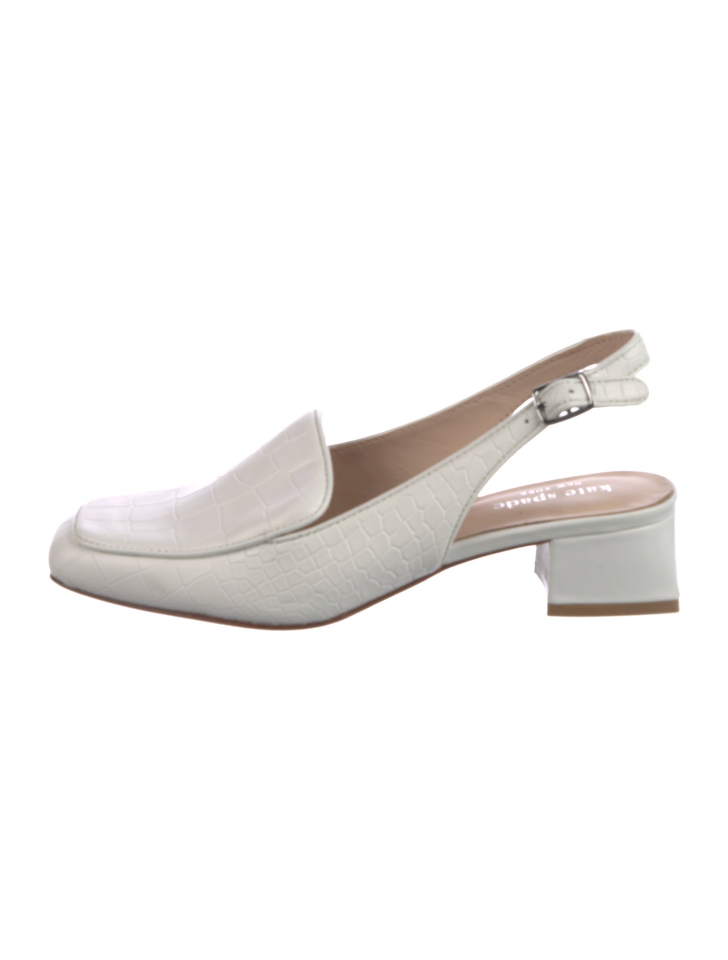 Kate Spade New York Embossed Leather Slingback Pumps