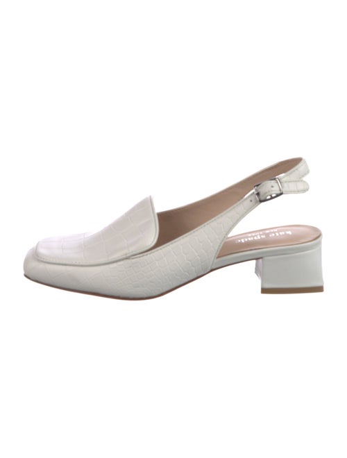 Kate Spade New York Embossed Leather Slingback Pumps