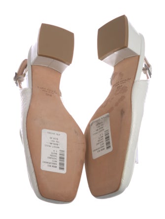 Kate Spade New York Embossed Leather Slingback Pumps