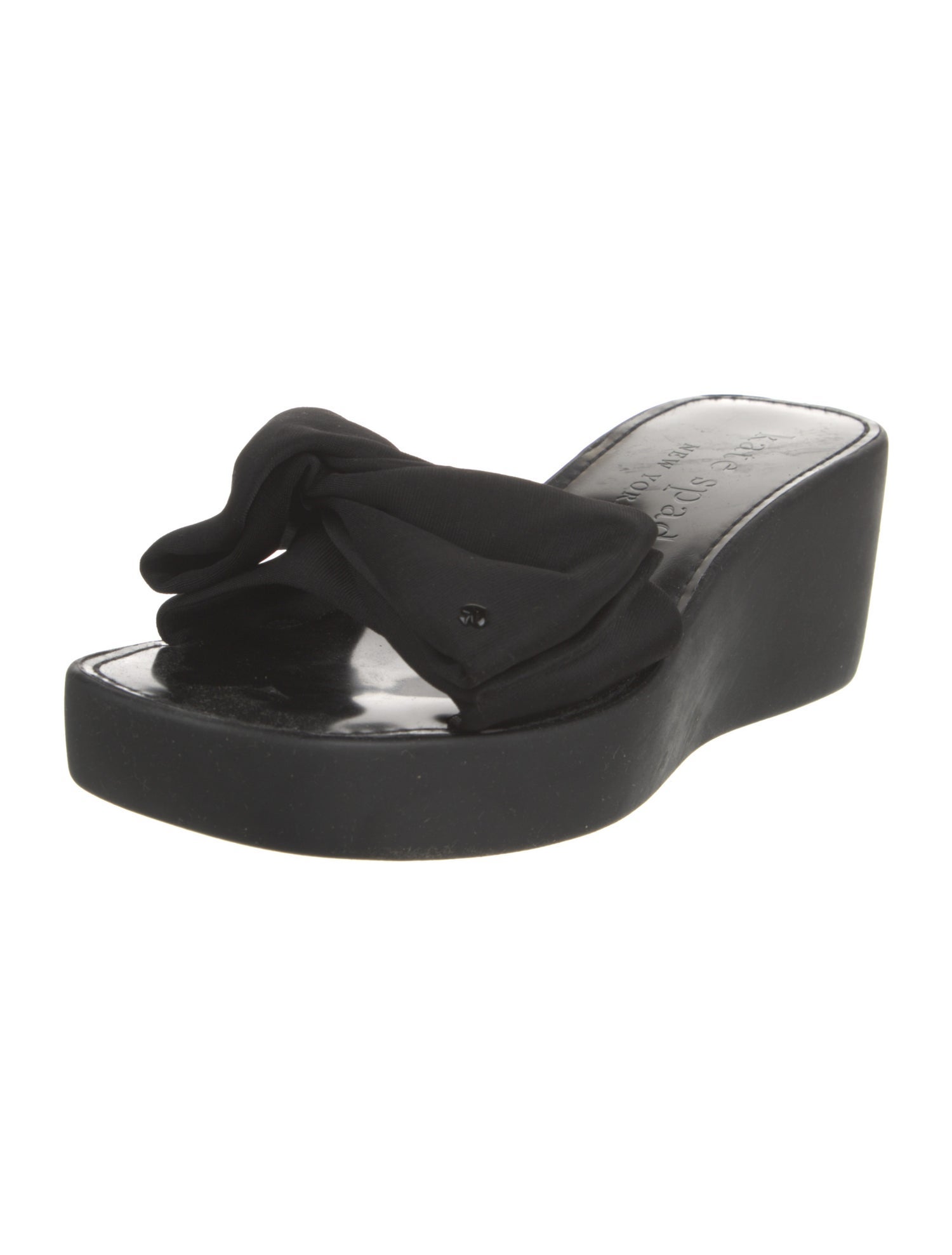 Kate Spade New York Bow Accents Slides