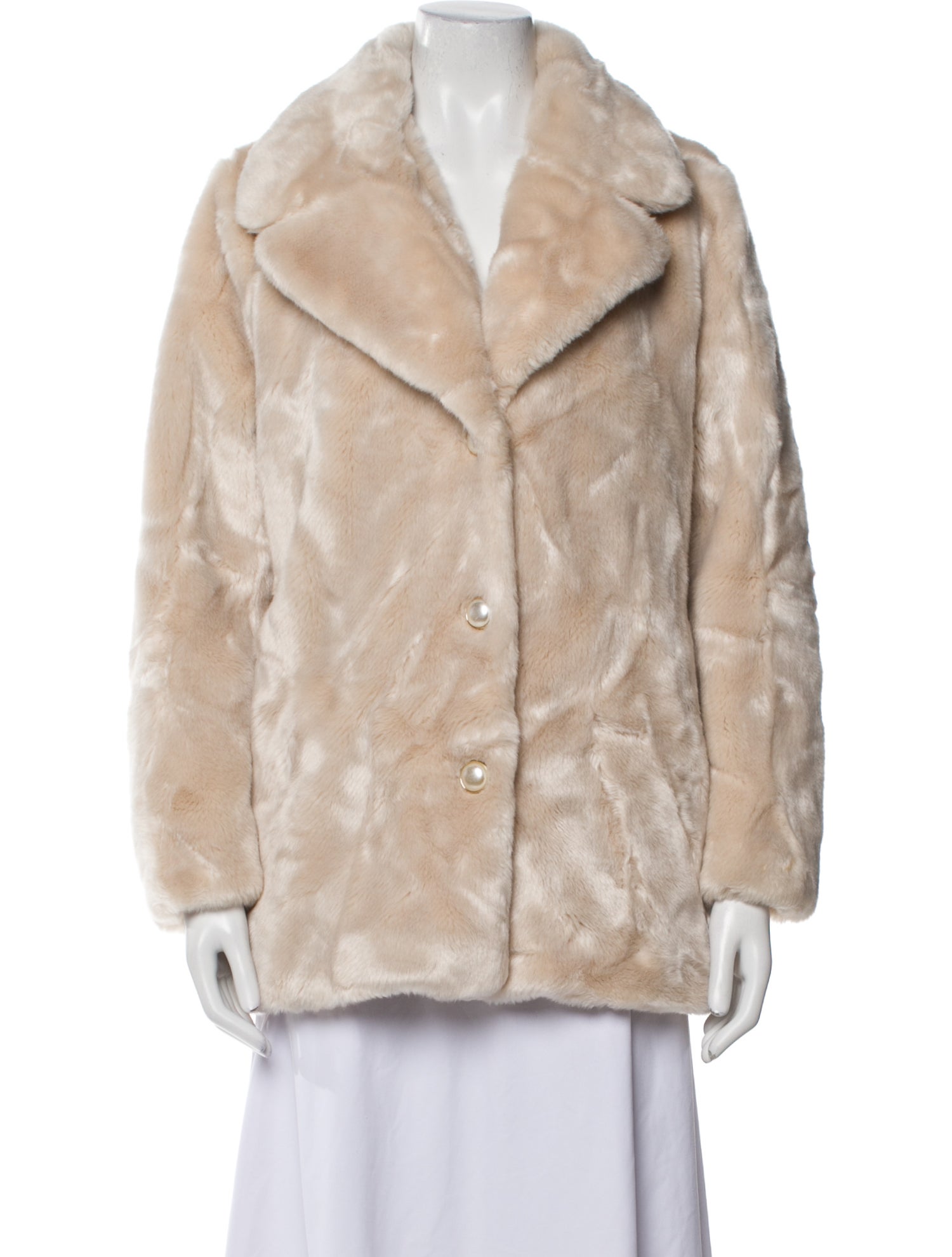 Kate Spade New York Faux Fur Coat