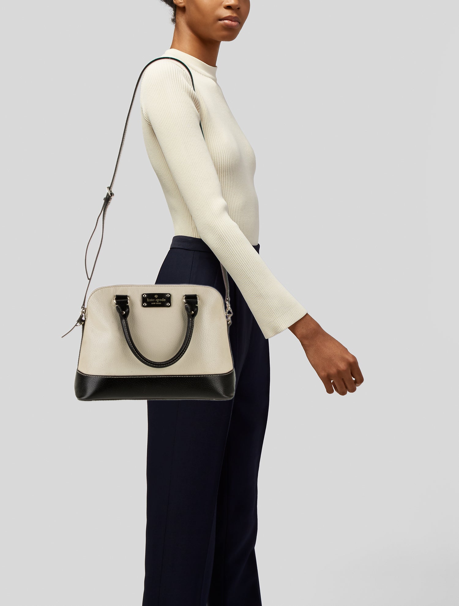 Kate Spade New York Leather Top Handle Bag