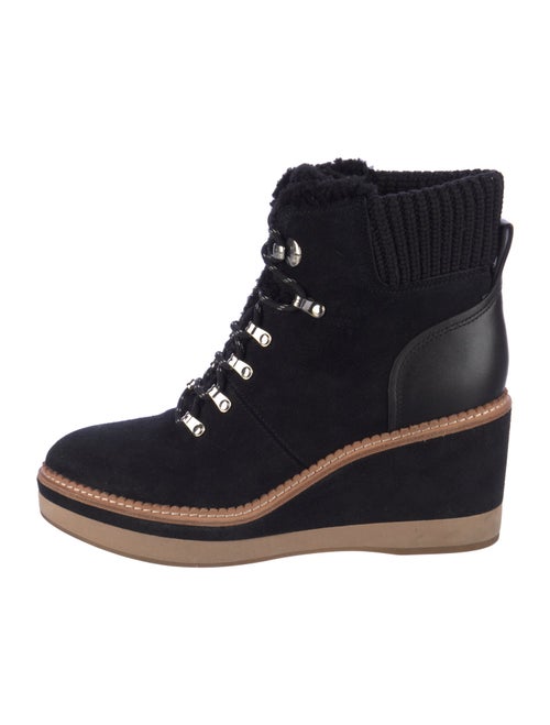 Kate Spade New York Suede Combat Boots