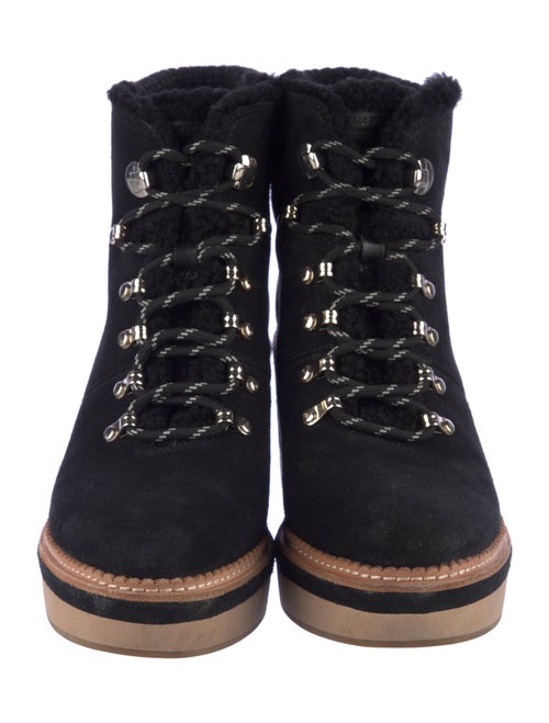 Kate Spade New York Suede Combat Boots