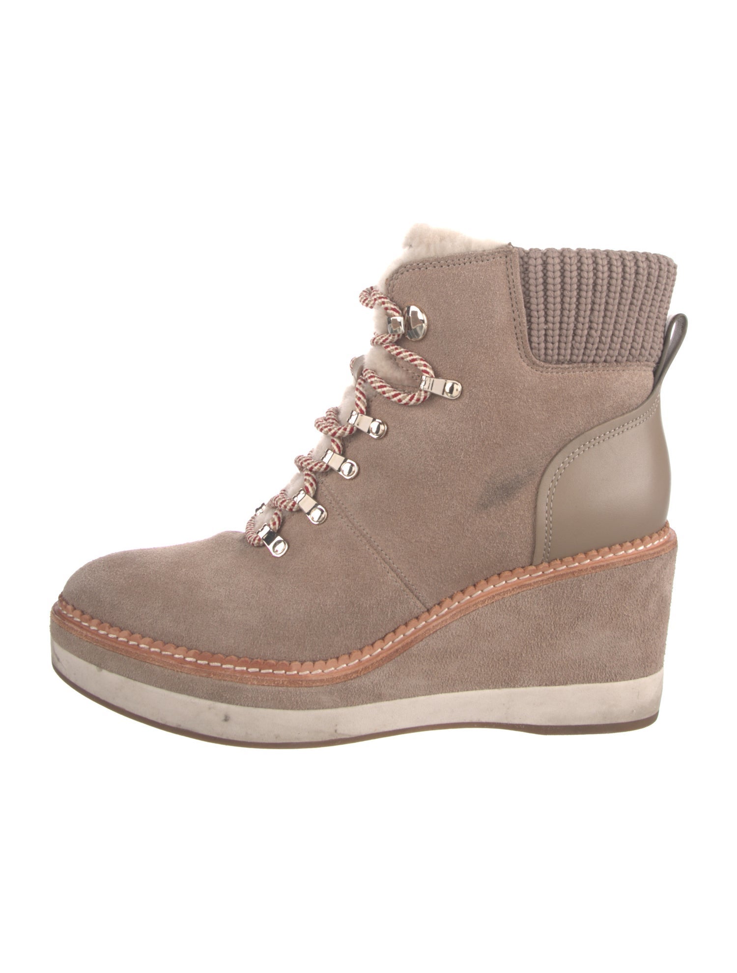 Kate Spade New York Suede Lace-Up Boots