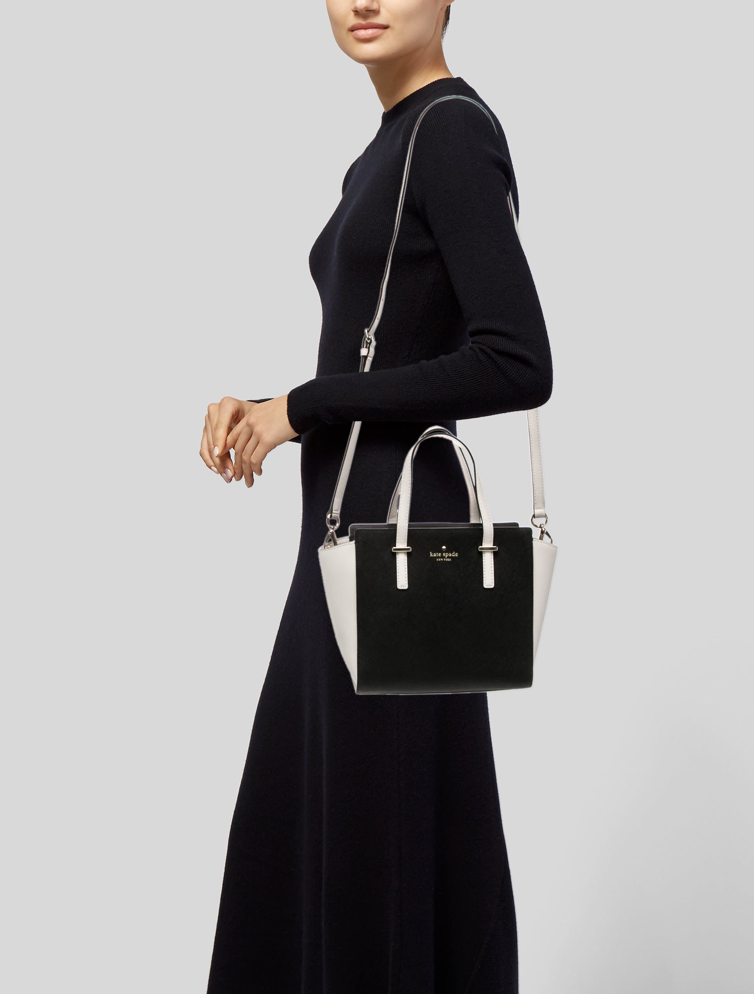 Kate Spade New York Saffiano Leather Top Handle Bag