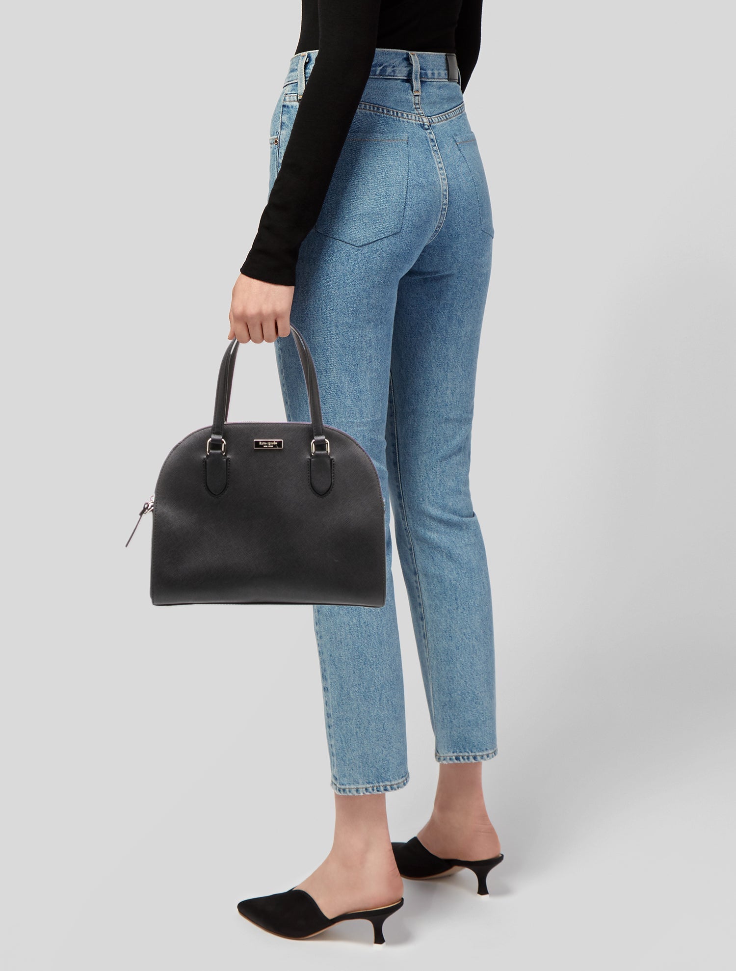 Kate Spade New York Saffiano Leather Top Handle Bag