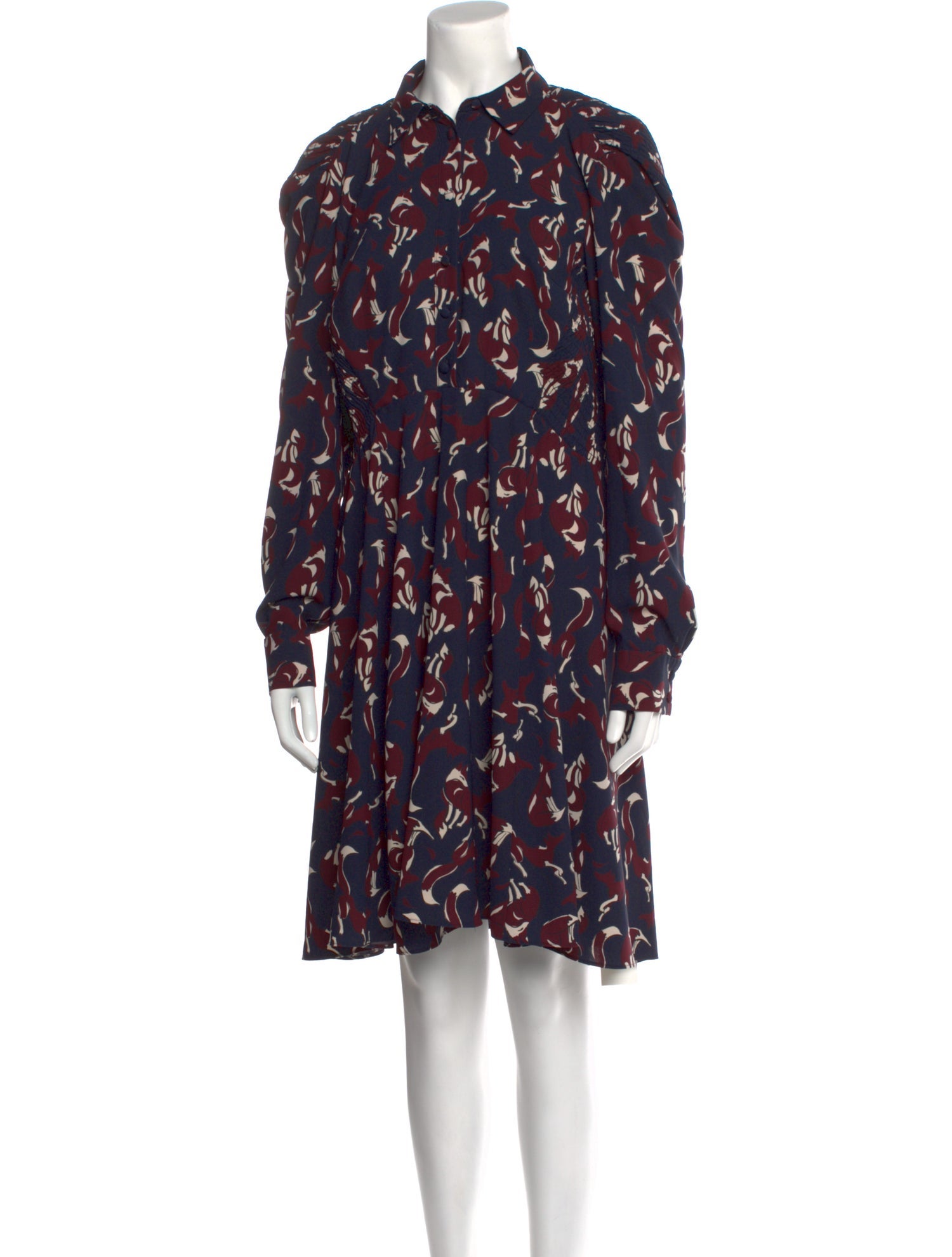 Kate Spade New York Printed Knee-Length Dress