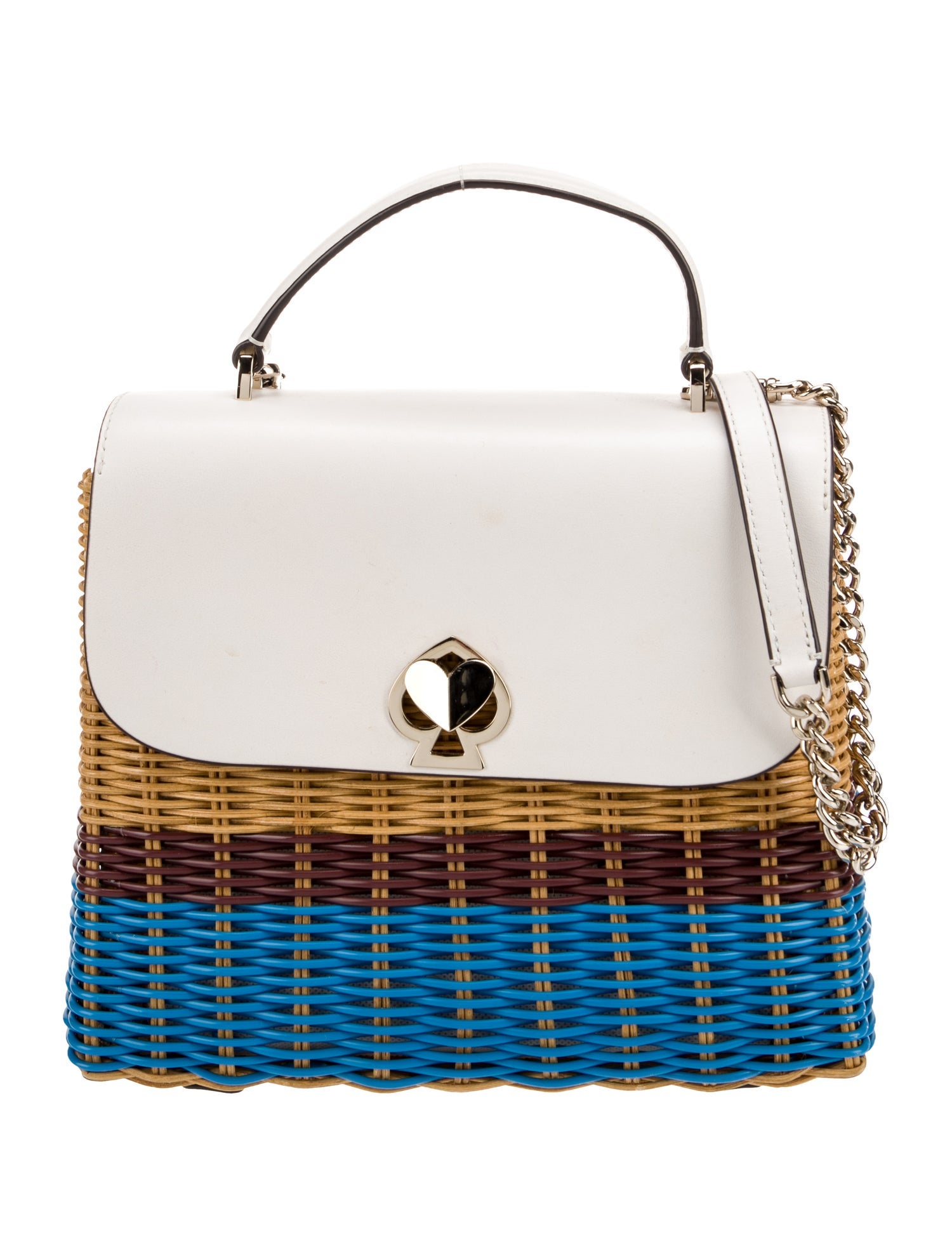 Kate Spade New York Wicker Top Handle Bag