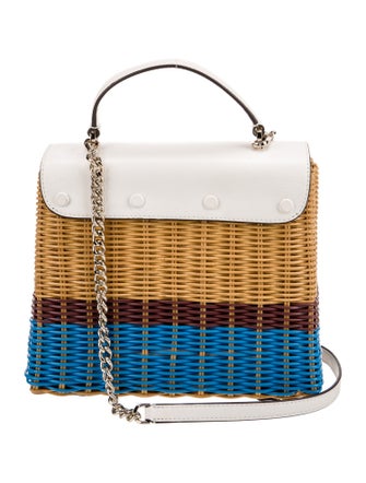 Kate Spade New York Wicker Top Handle Bag