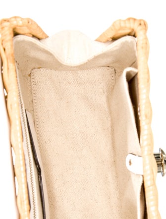 Kate Spade New York Wicker Top Handle Bag