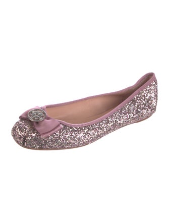 Kate Spade New York Glitter Glitter Accents Ballet Flats