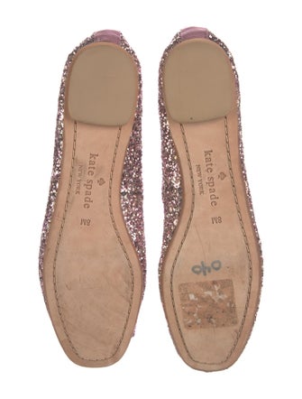 Kate Spade New York Glitter Glitter Accents Ballet Flats