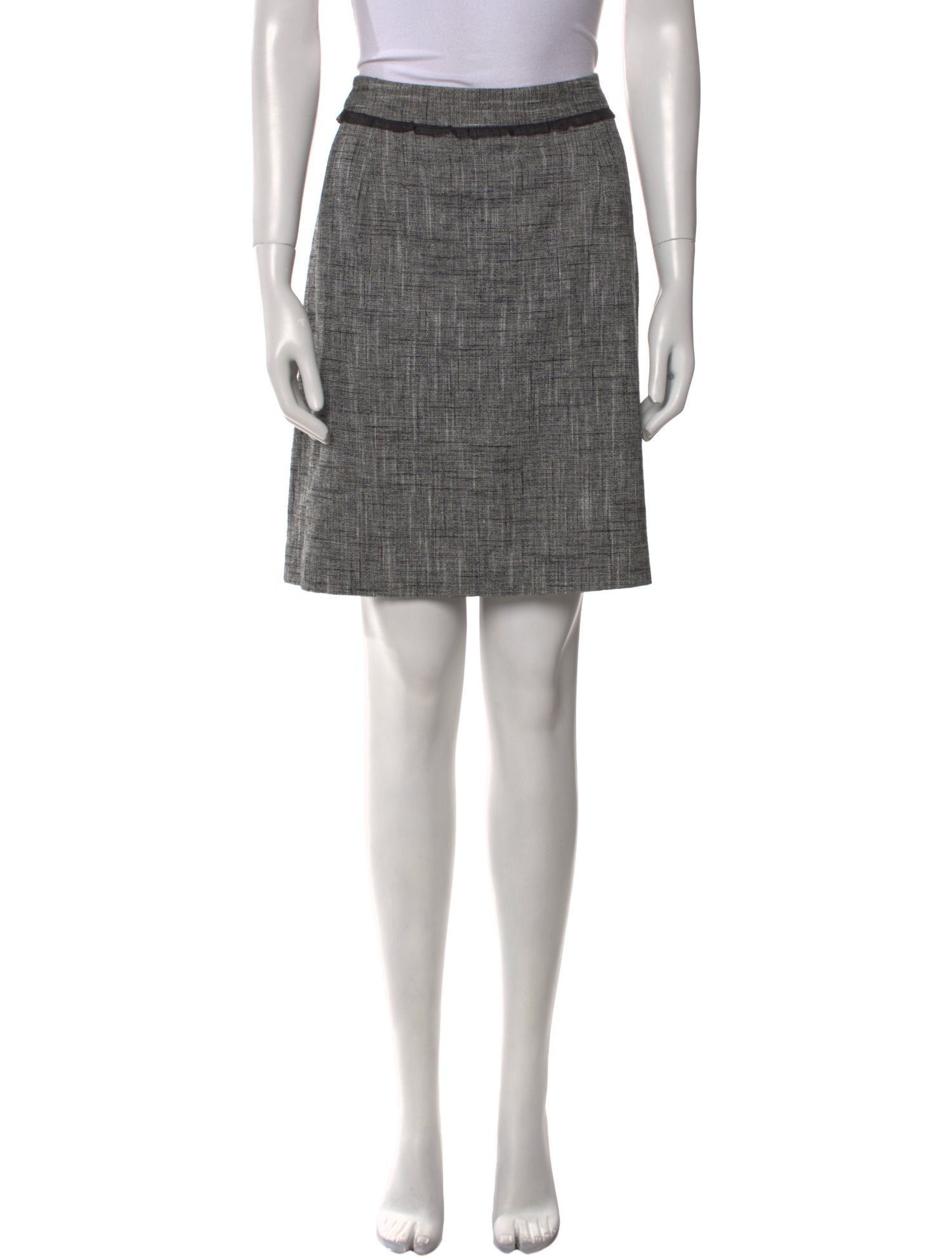 Kate Spade New York Plaid Print Knee-Length Skirt