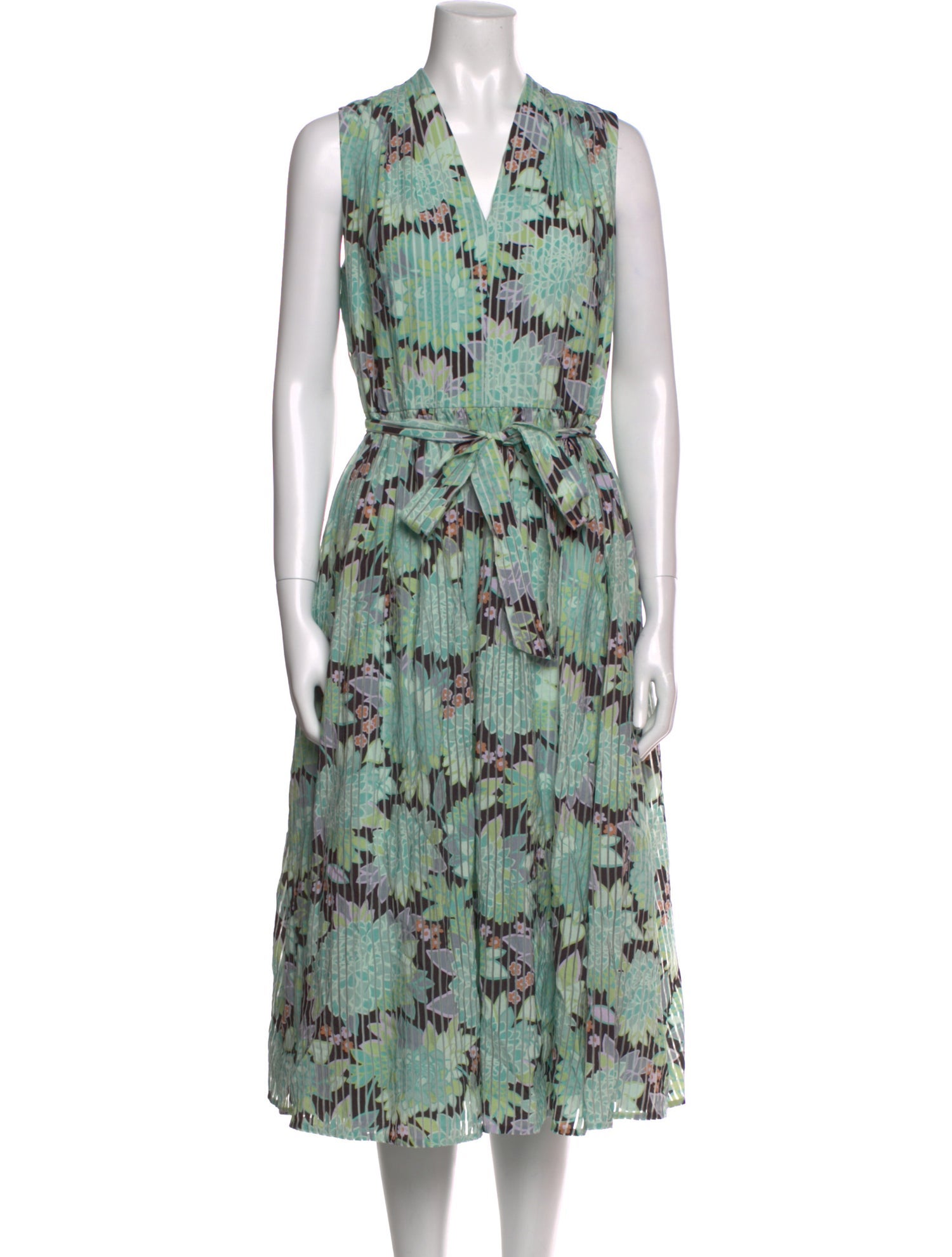 Kate Spade New York Printed Midi Length Dress
