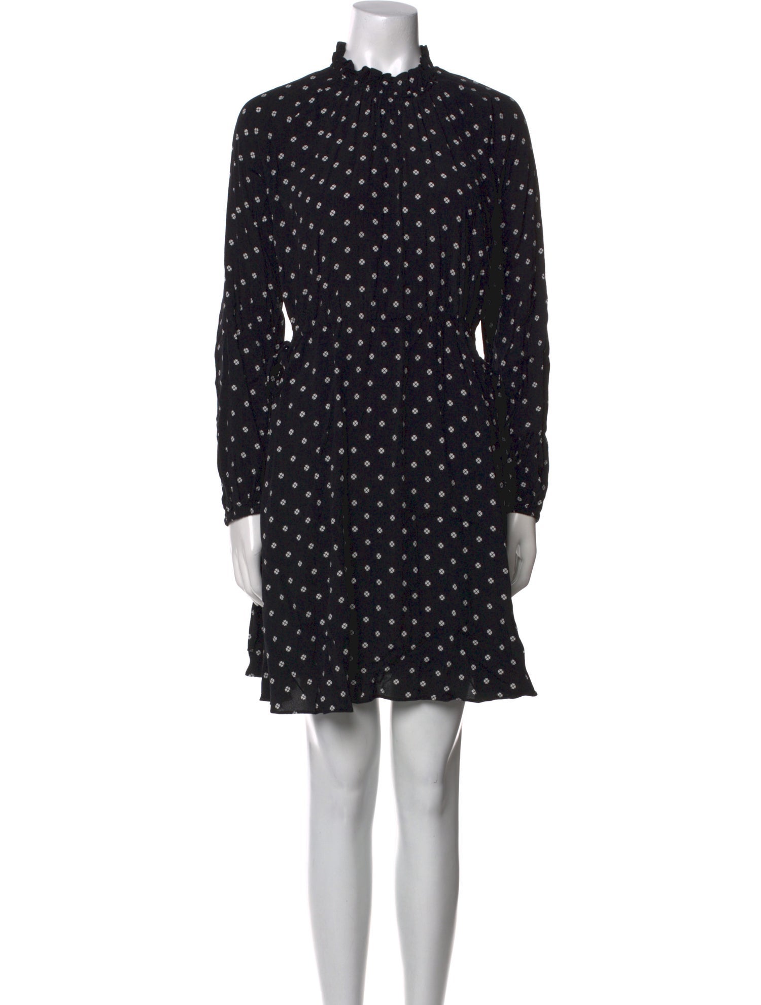Kate Spade New York Polka Dot Print Mini Dress