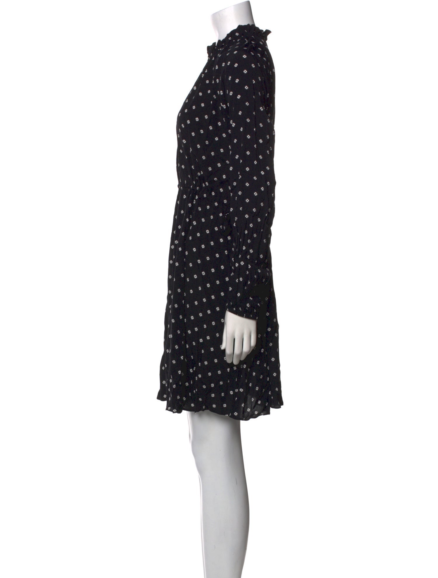 Kate Spade New York Polka Dot Print Mini Dress