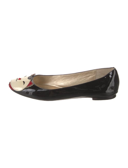 Kate Spade New York Patent Leather Printed Ballet Flats
