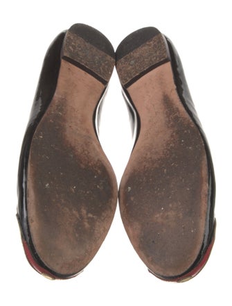 Kate Spade New York Patent Leather Printed Ballet Flats