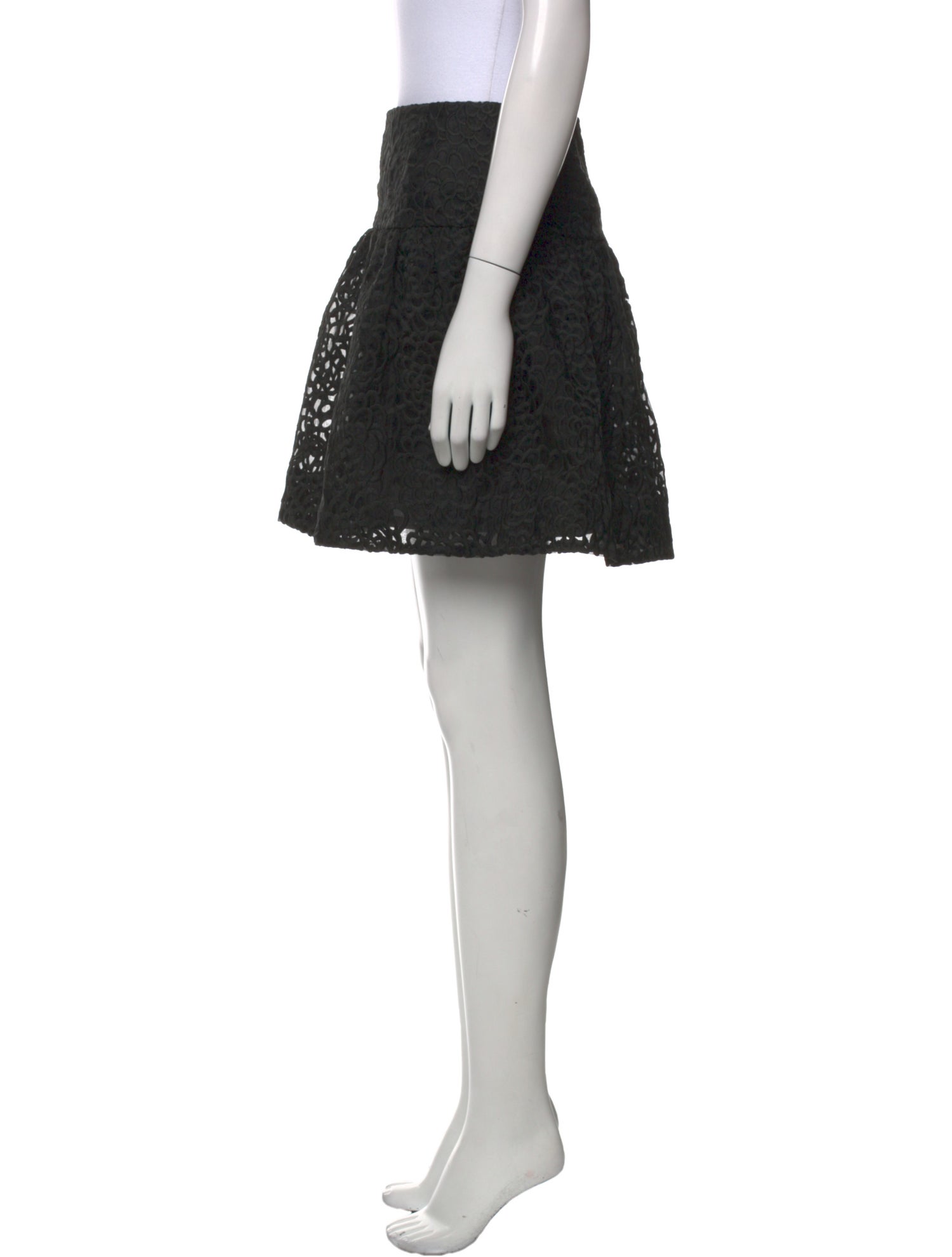 Kate Spade New York Embroidered Accent Mini Skirt