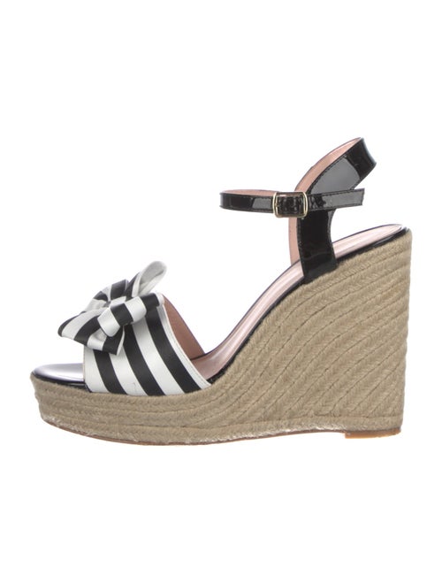 Kate Spade New York Patent Leather Printed Espadrilles