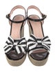 Kate Spade New York Patent Leather Printed Espadrilles