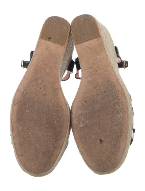 Kate Spade New York Patent Leather Printed Espadrilles