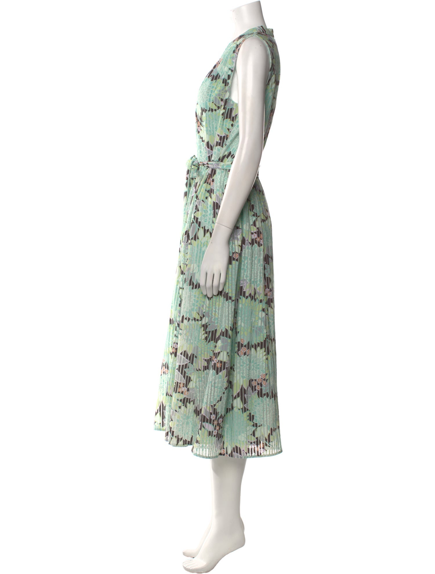 Kate Spade New York Floral Print Long Dress