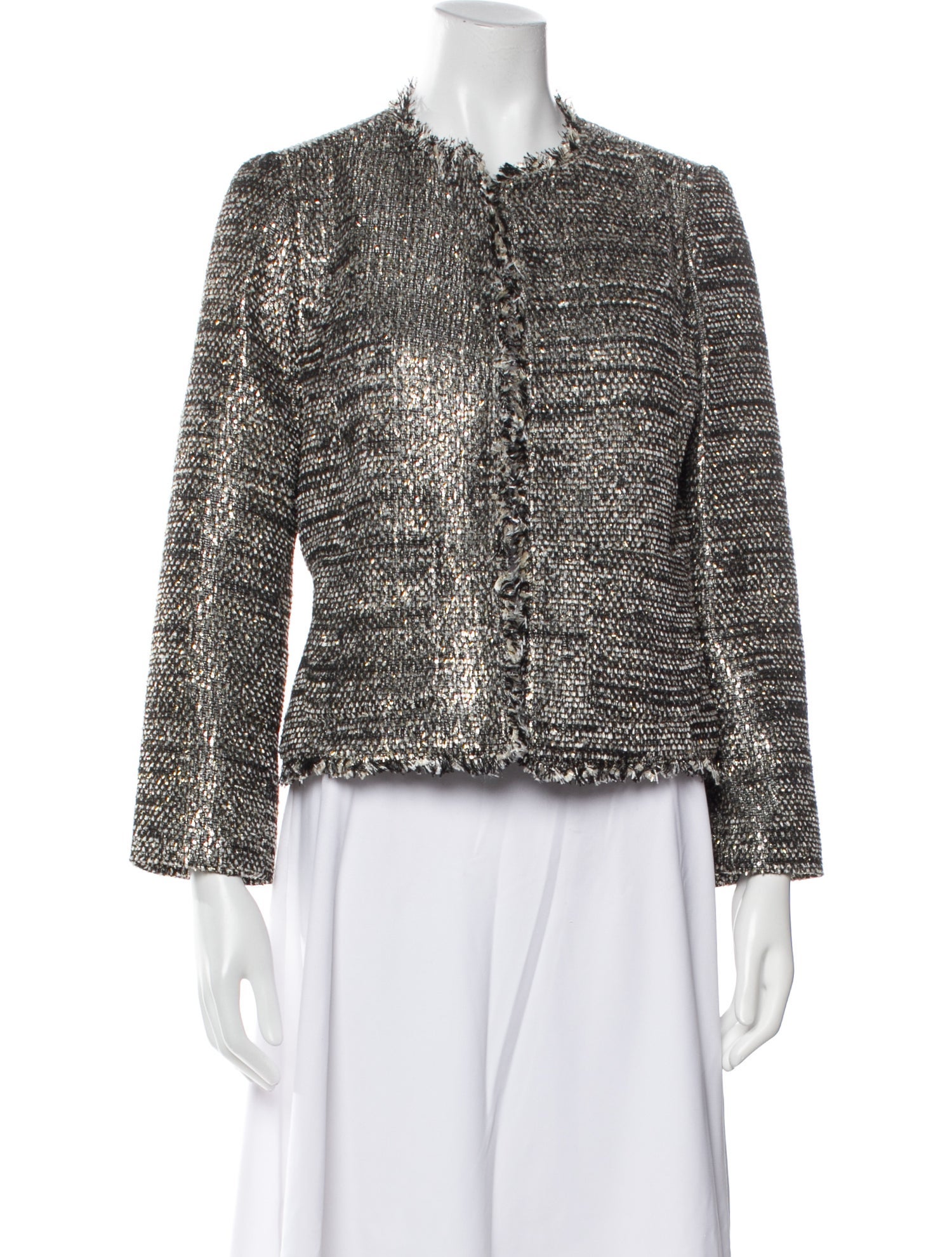 Kate Spade New York Tweed Pattern Evening Jacket