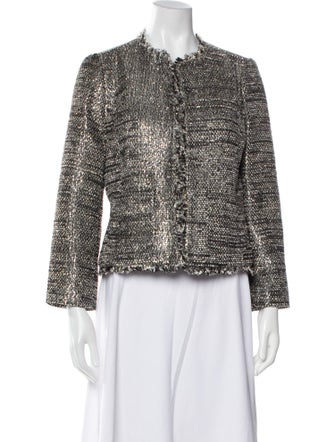 Kate Spade New York Tweed Pattern Evening Jacket