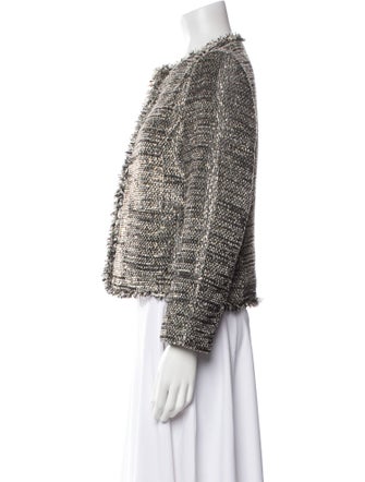 Kate Spade New York Tweed Pattern Evening Jacket