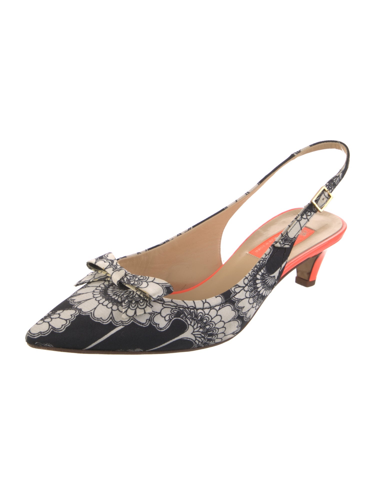 Kate Spade New York Printed Slingback Pumps