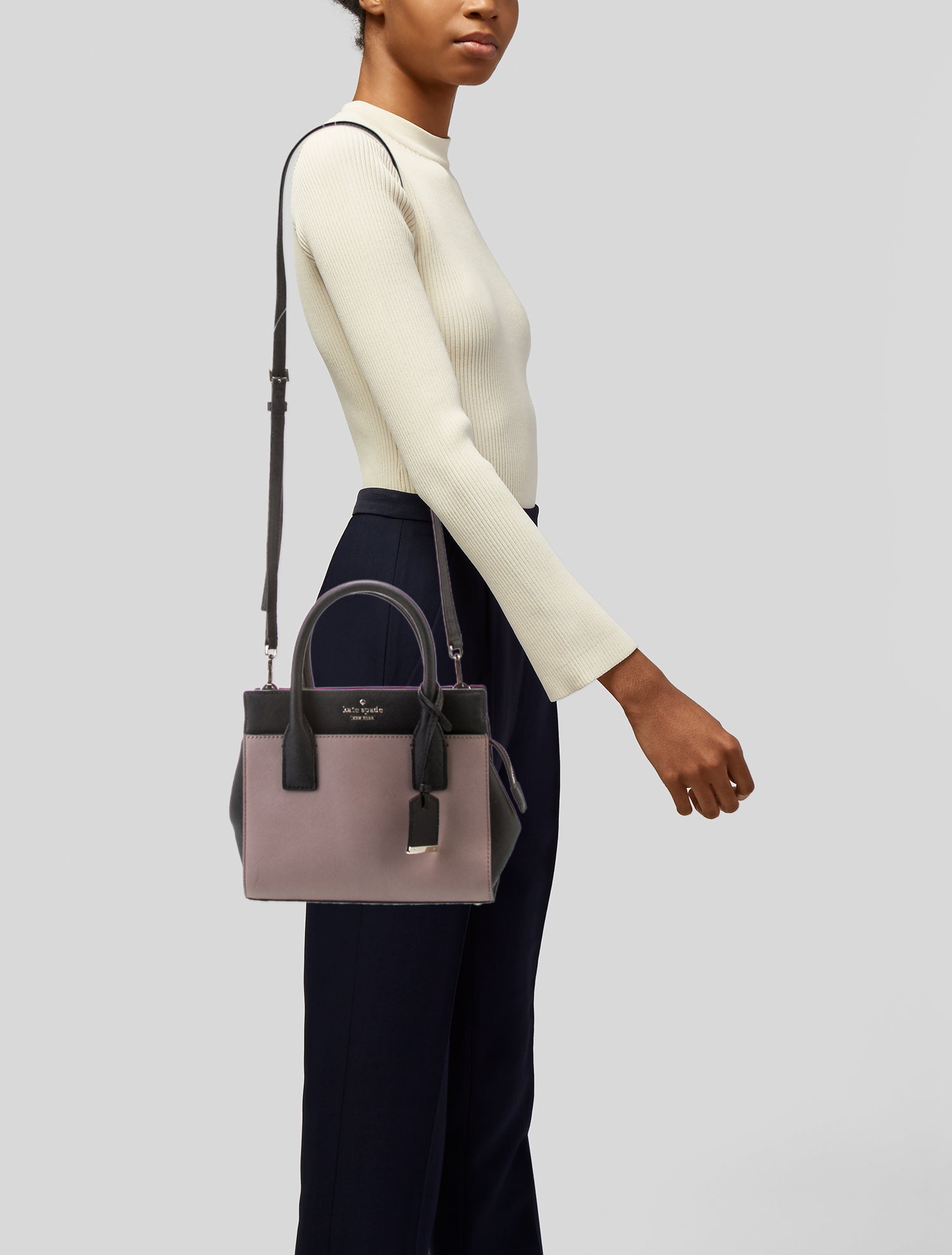 Kate Spade New York Saffiano Leather Top Handle Bag