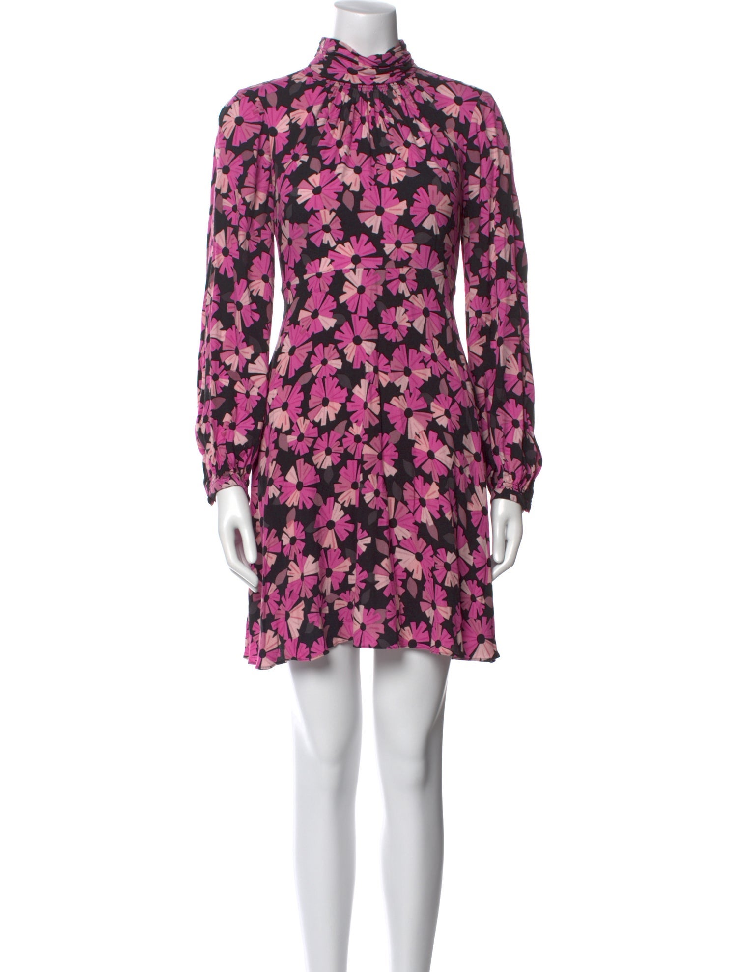 Kate Spade New York Floral Print Mini Dress